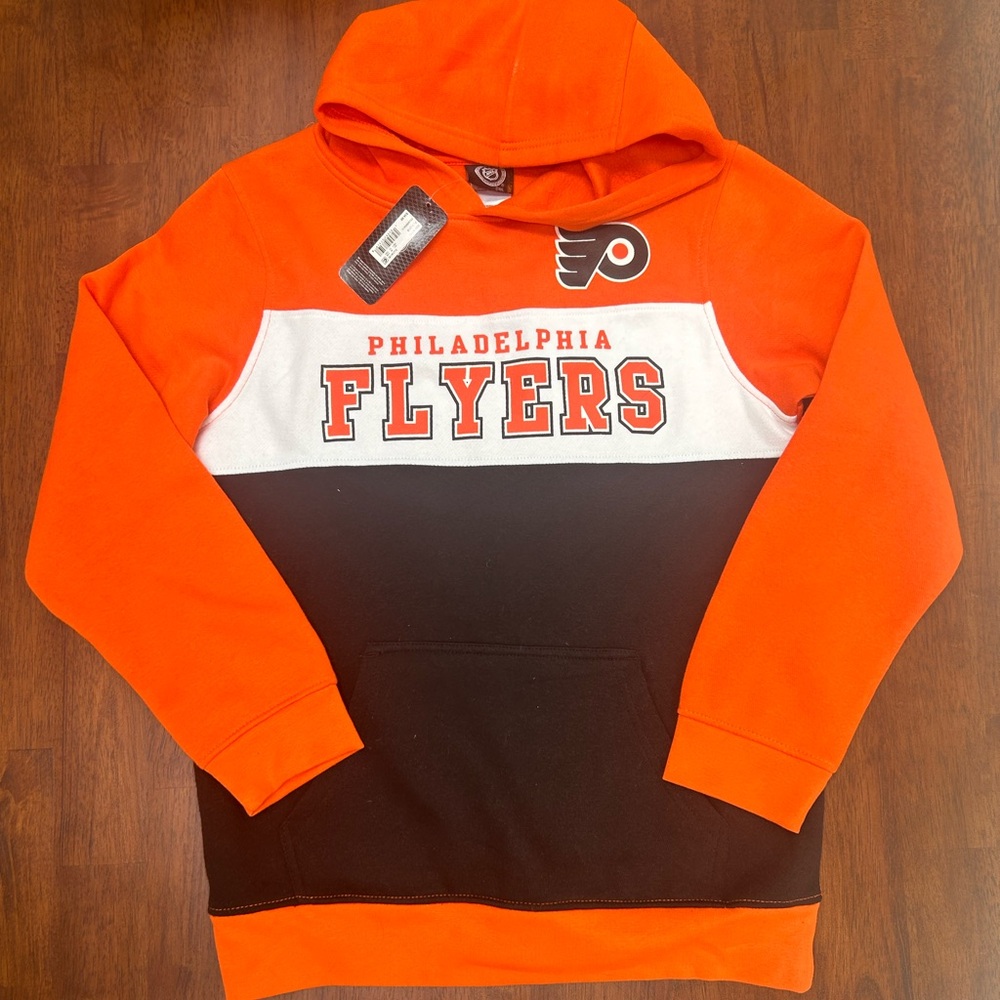 NWT NHL Flyers hoodie size youth XL(16/18)